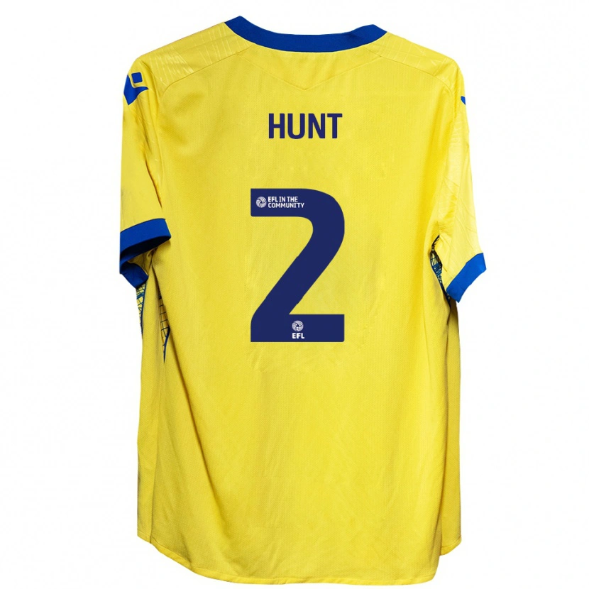 Danxen Kid Rob Hunt #2 Yellow Blue Away Jersey 2025/26 T-Shirt