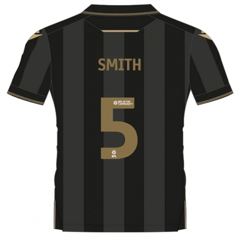 Danxen Kid Andy Smith #5 Black Gold Away Jersey 2025/26 T-Shirt