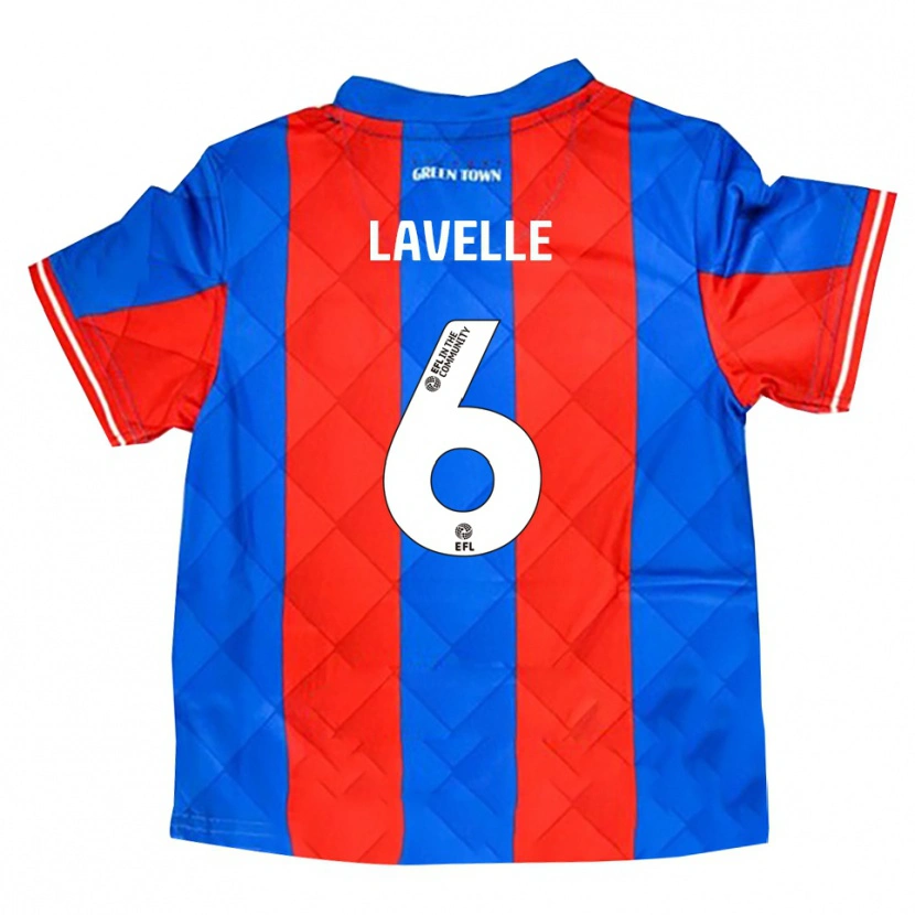 Danxen Kid Sam Lavelle #6 Blue Red White Away Jersey 2025/26 T-Shirt