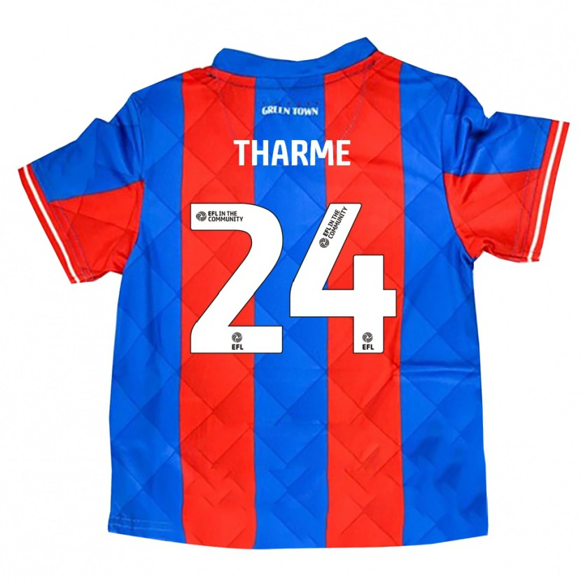 Danxen Kid Doug Tharme #24 Blue Red White Away Jersey 2025/26 T-Shirt