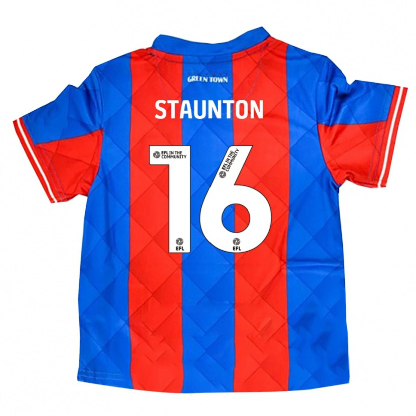 Danxen Kid Reece Staunton #16 Blue Red White Away Jersey 2025/26 T-Shirt