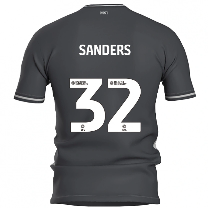 Danxen Kid Jack Sanders #32 Gray Silver Away Jersey 2025/26 T-Shirt