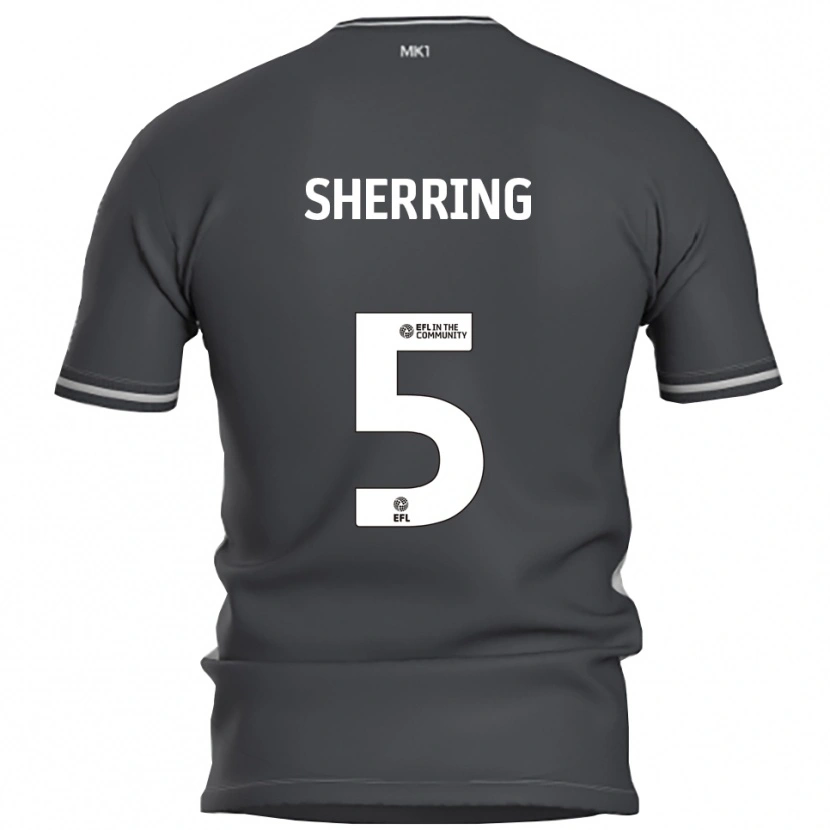 Danxen Kid Sam Sherring #5 Gray Silver Away Jersey 2025/26 T-Shirt