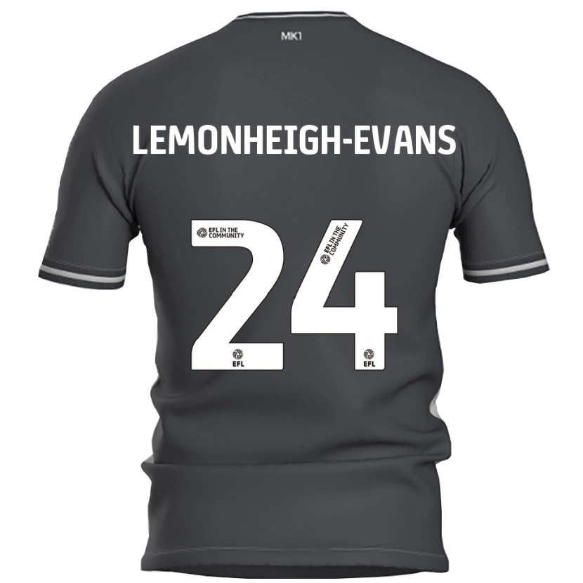Danxen Kid Connor Lemonheigh-Evans #24 Gray Silver Away Jersey 2025/26 T-Shirt