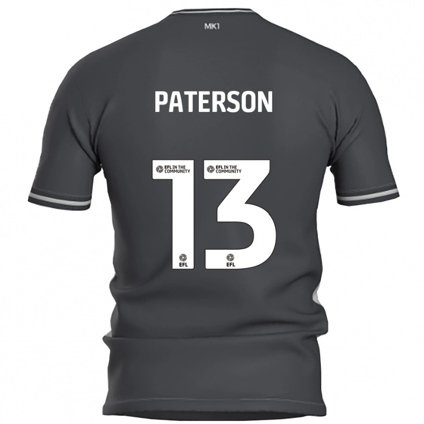 Danxen Kid Callum Paterson #13 Gray Silver Away Jersey 2025/26 T-Shirt