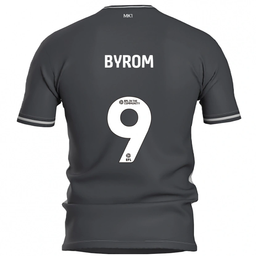 Danxen Kid Sophie Byrom #9 Gray Silver Away Jersey 2025/26 T-Shirt
