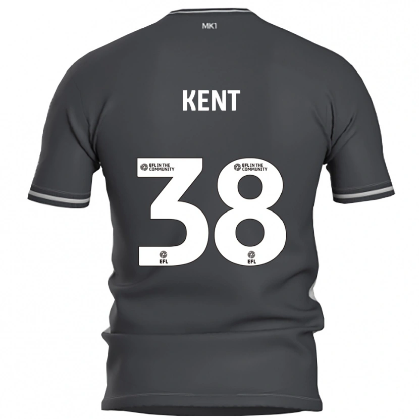 Danxen Kid Isabelle Kent #38 Gray Silver Away Jersey 2025/26 T-Shirt
