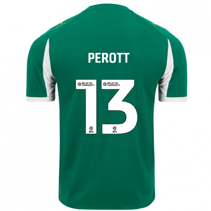 Danxen Kid Milai Perott #13 Green White Away Jersey 2025/26 T-Shirt