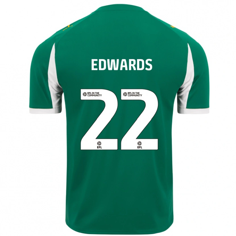 Danxen Kid Curtis Edwards #22 Green White Away Jersey 2025/26 T-Shirt