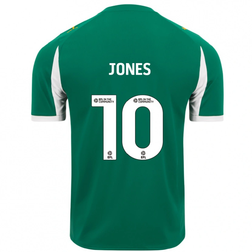 Danxen Kid Jodi Jones #10 Green White Away Jersey 2025/26 T-Shirt