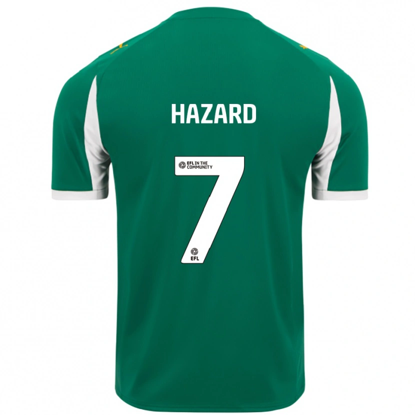 Danxen Kid Harrison Hazard #7 Green White Away Jersey 2025/26 T-Shirt