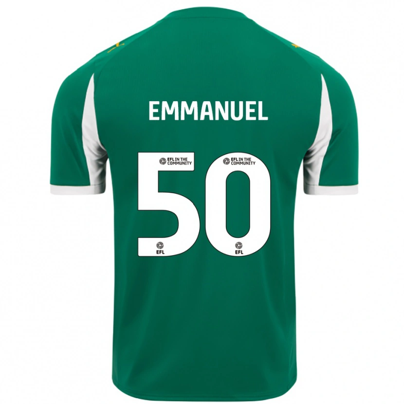 Danxen Kid Daniel Emmanuel #50 Green White Away Jersey 2025/26 T-Shirt