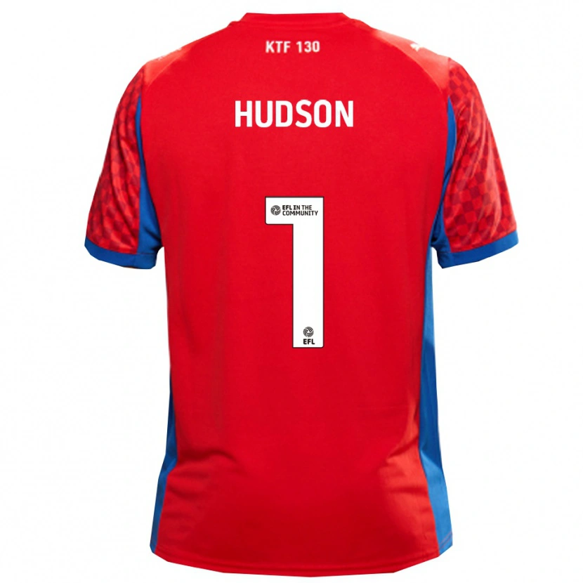 Danxen Kid Mathew Hudson #1 Red Blue Away Jersey 2025/26 T-Shirt