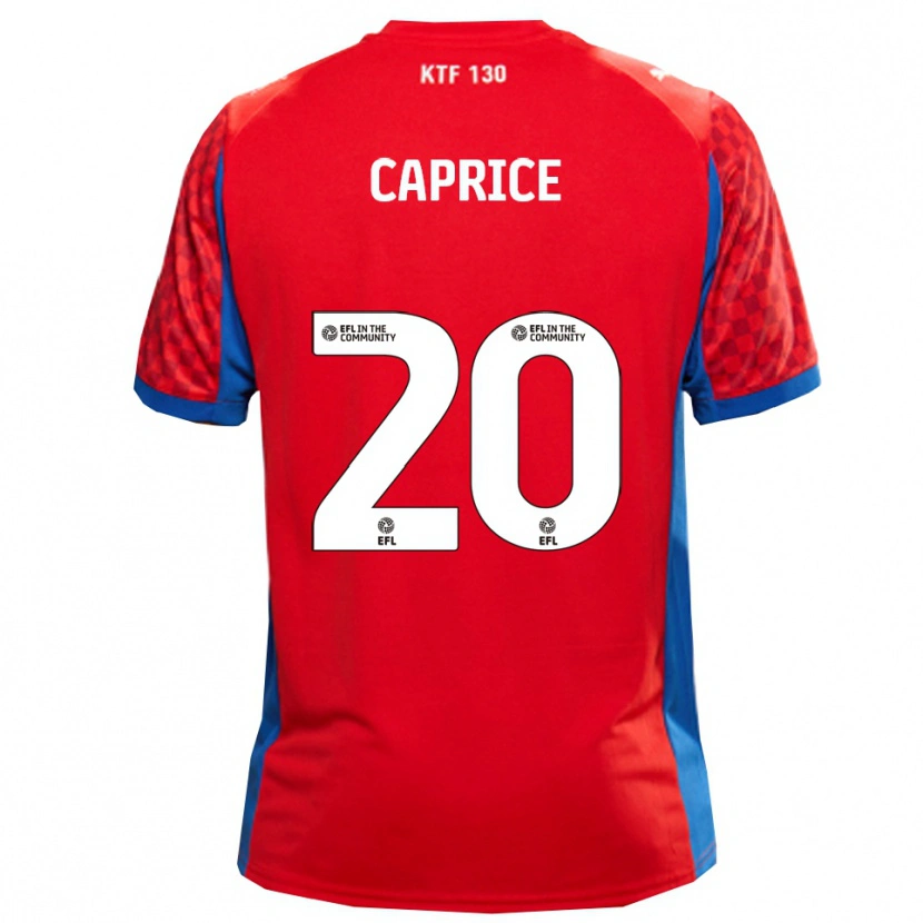 Danxen Kid Jake Caprice #20 Red Blue Away Jersey 2025/26 T-Shirt