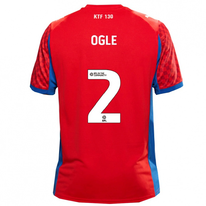 Danxen Kid Reagan Ogle #2 Red Blue Away Jersey 2025/26 T-Shirt