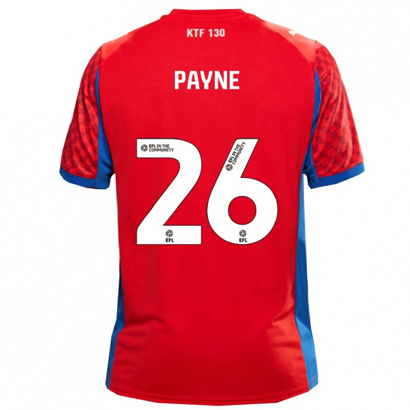 Danxen Kid Kai Payne #26 Red Blue Away Jersey 2025/26 T-Shirt