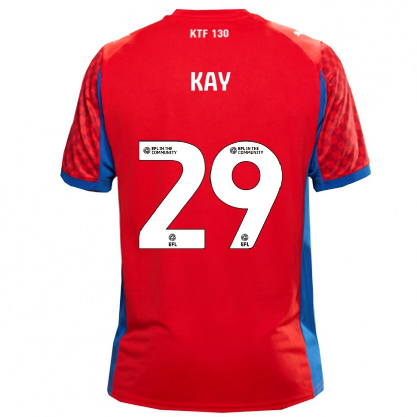 Danxen Kid Josh Kay #29 Red Blue Away Jersey 2025/26 T-Shirt