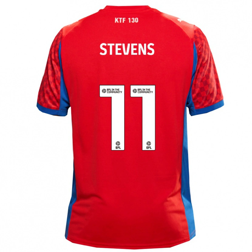 Danxen Kid Jack Stevens #11 Red Blue Away Jersey 2025/26 T-Shirt