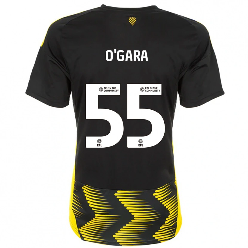 Danxen Kid Harry O'gara #55 Black Yellow Away Jersey 2025/26 T-Shirt