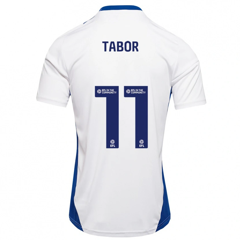 Danxen Kid Jake Tabor #11 White Blue Away Jersey 2025/26 T-Shirt