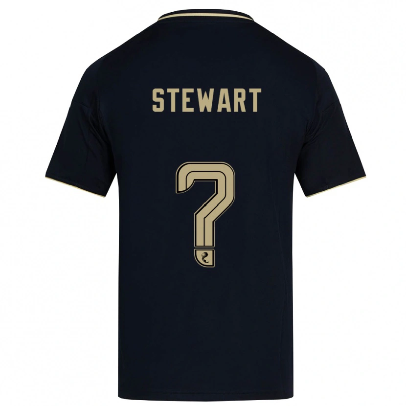 Danxen Kid Alfie Stewart #0 Navy Gold Away Jersey 2025/26 T-Shirt