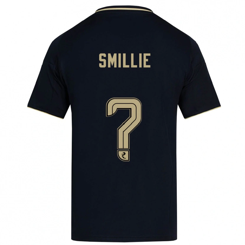 Danxen Kid Reuben Smillie #0 Navy Gold Away Jersey 2025/26 T-Shirt