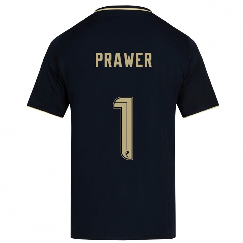 Danxen Kid Anna Prawer #1 Navy Gold Away Jersey 2025/26 T-Shirt