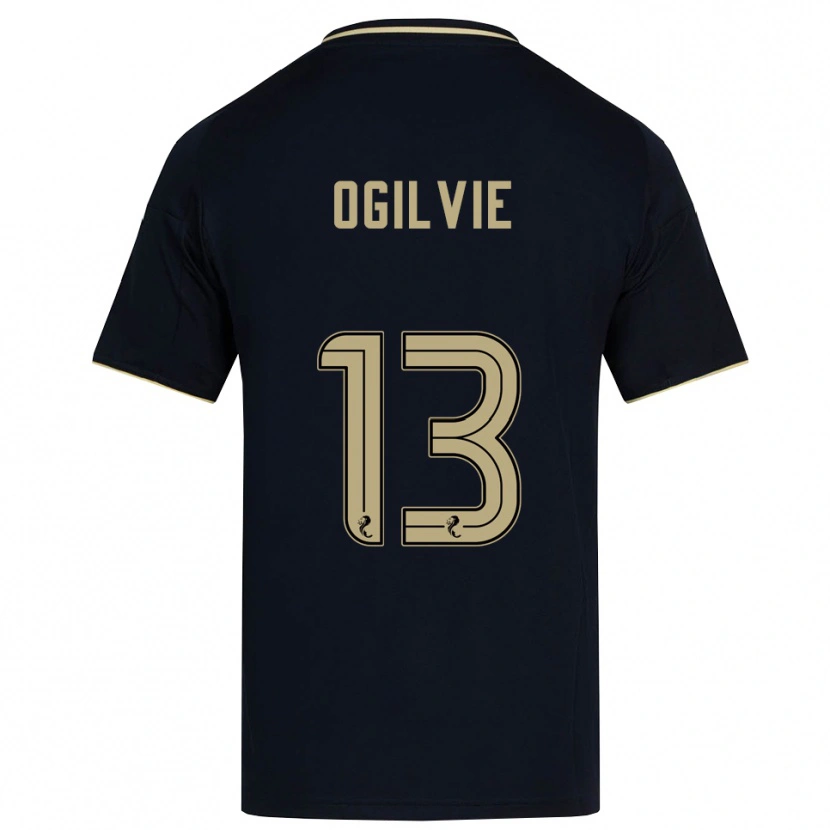 Danxen Kid Francesca Ogilvie #13 Navy Gold Away Jersey 2025/26 T-Shirt