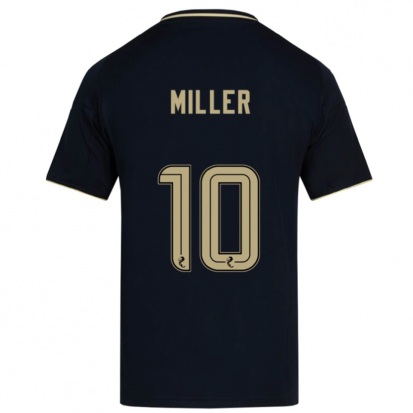 Danxen Kid Darcie Miller #10 Navy Gold Away Jersey 2025/26 T-Shirt