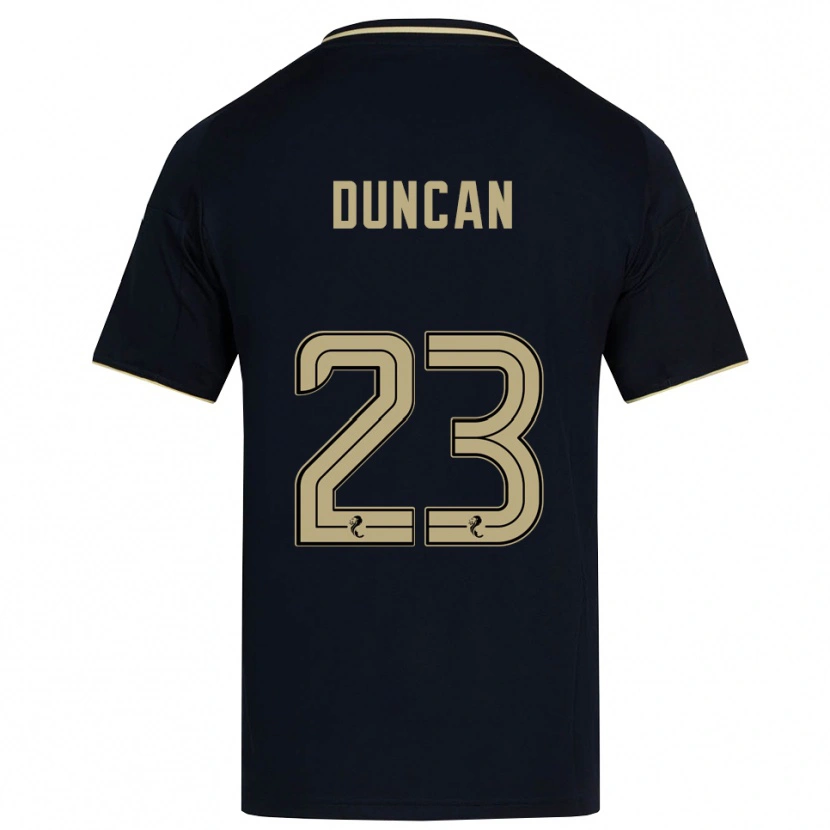 Danxen Kid Ryan Duncan #23 Navy Gold Away Jersey 2025/26 T-Shirt