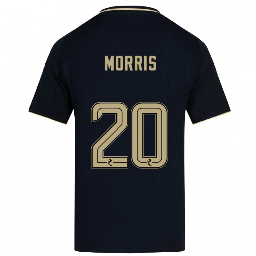 Danxen Kid Shayden Morris #20 Navy Gold Away Jersey 2025/26 T-Shirt