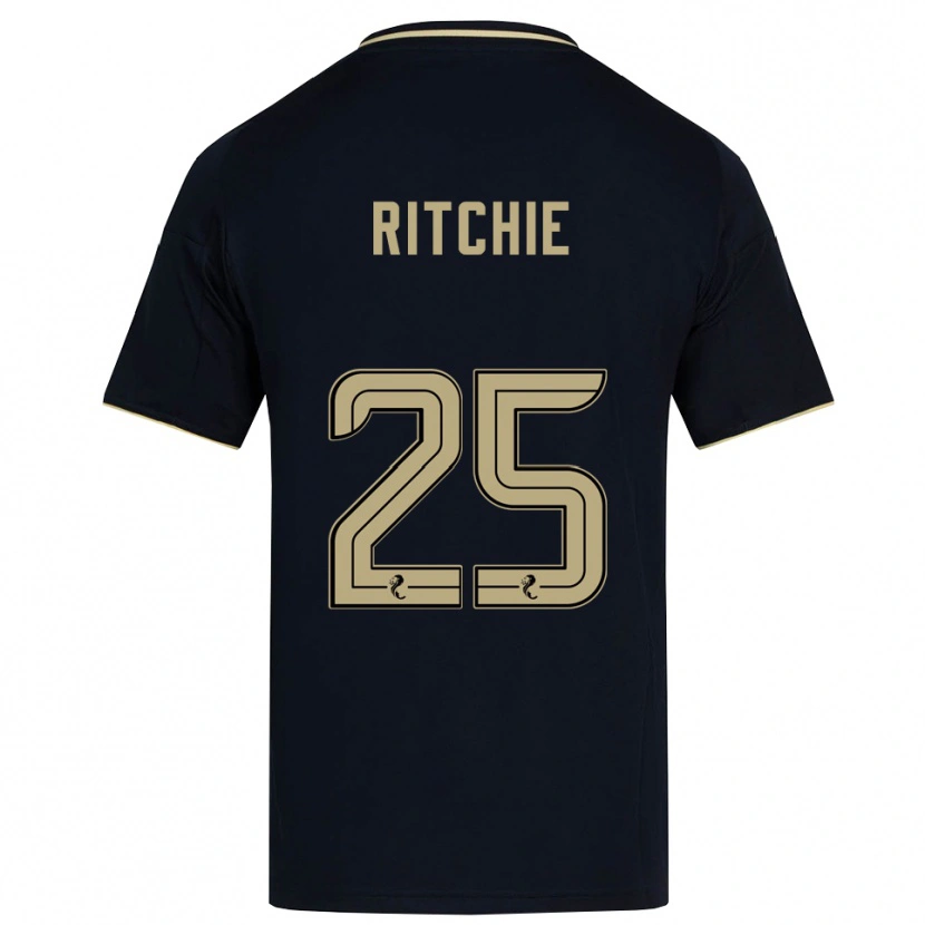 Danxen Kid Tom Ritchie #25 Navy Gold Away Jersey 2025/26 T-Shirt