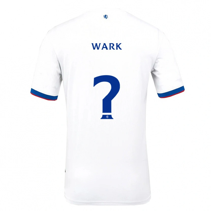Danxen Kid Lyle Wark #0 White Red Blue Away Jersey 2025/26 T-Shirt