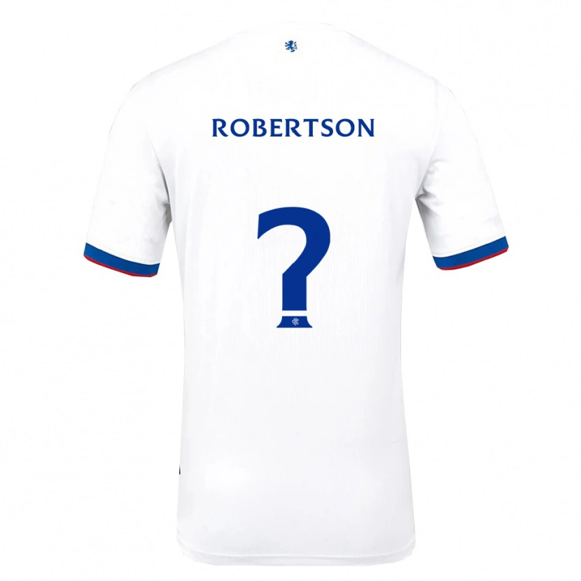 Danxen Kid Kerr Robertson #0 White Red Blue Away Jersey 2025/26 T-Shirt