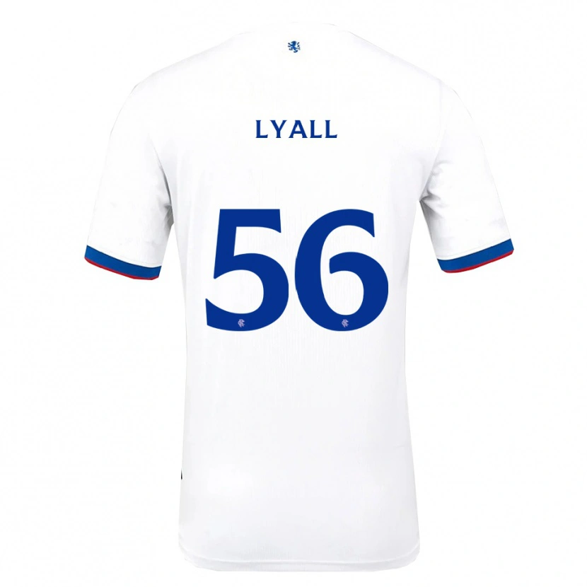 Danxen Kid Arron Lyall #56 White Red Blue Away Jersey 2025/26 T-Shirt