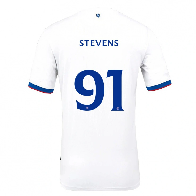 Danxen Kid Archie Stevens #91 White Red Blue Away Jersey 2025/26 T-Shirt