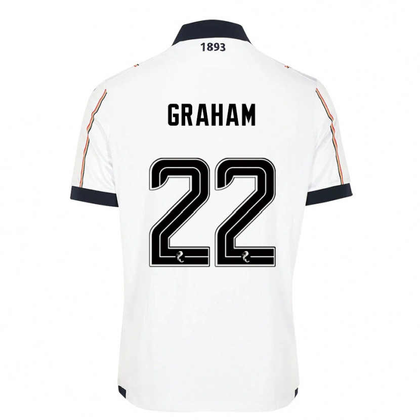 Danxen Kid Luke Graham #22 White Navy Red Away Jersey 2025/26 T-Shirt