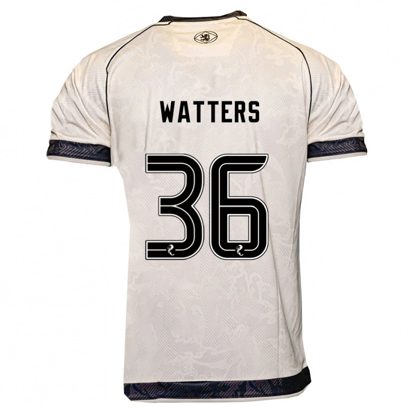 Danxen Kid Max Watters #36 White Black Away Jersey 2025/26 T-Shirt