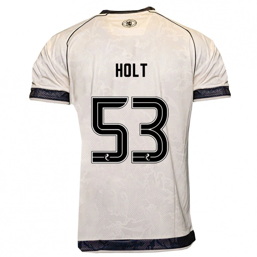 Danxen Kid Josh Holt #53 White Black Away Jersey 2025/26 T-Shirt