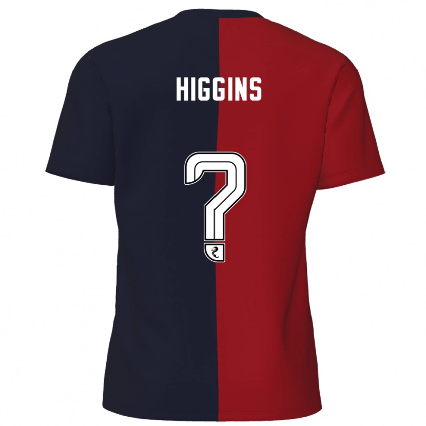 Danxen Kid Rhona Higgins #0 Red Navy Away Jersey 2025/26 T-Shirt