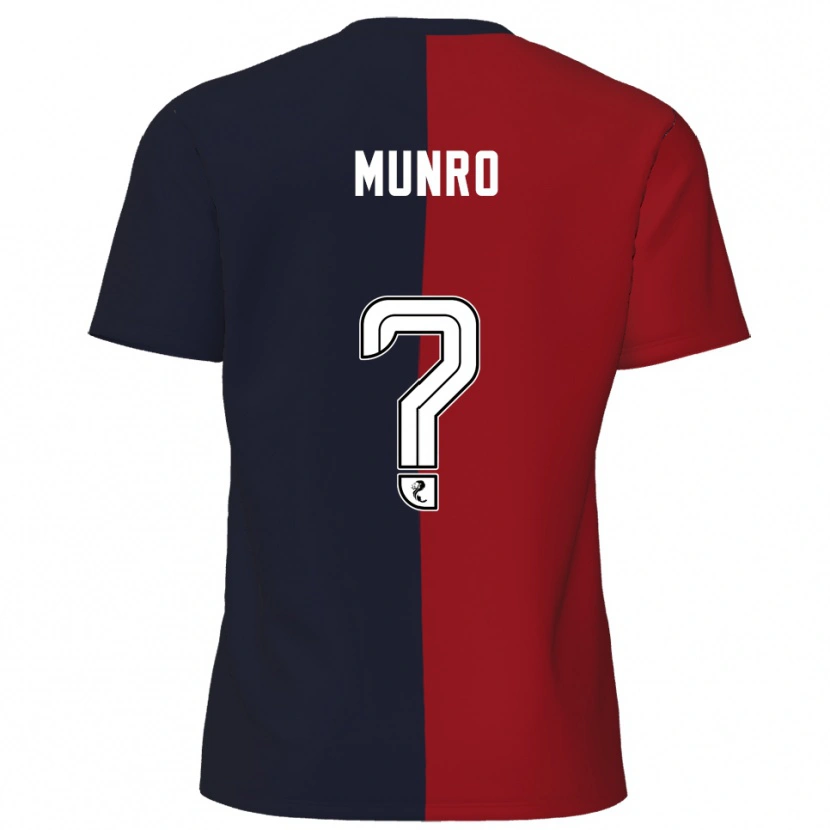 Danxen Kid Kirsty Munro #0 Red Navy Away Jersey 2025/26 T-Shirt