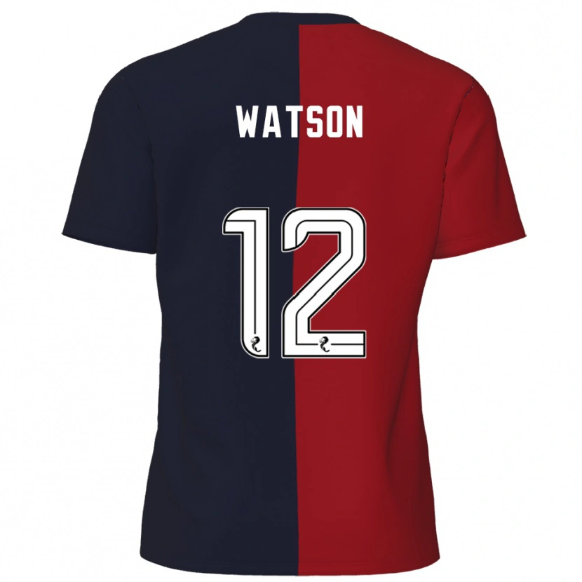 Danxen Kid David Watson #12 Red Navy Away Jersey 2025/26 T-Shirt