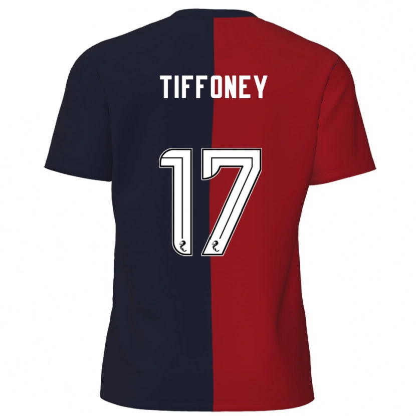 Danxen Kid Scott Tiffoney #17 Red Navy Away Jersey 2025/26 T-Shirt