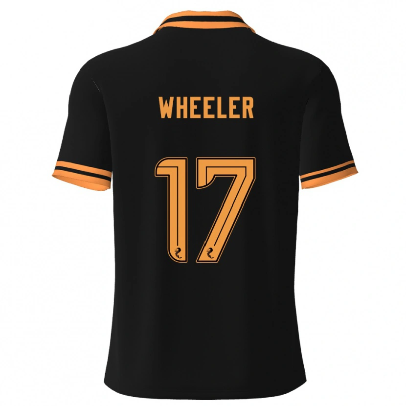 Danxen Kid Jessica Wheeler #17 Black Yellow Away Jersey 2025/26 T-Shirt
