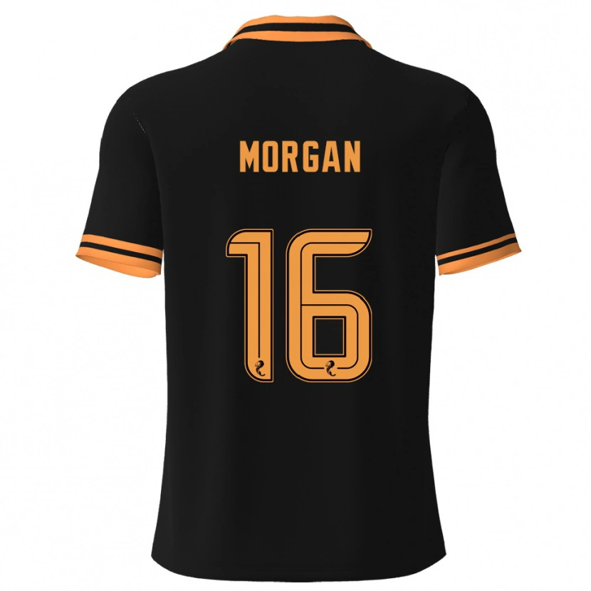 Danxen Kid Briony Morgan #16 Black Yellow Away Jersey 2025/26 T-Shirt