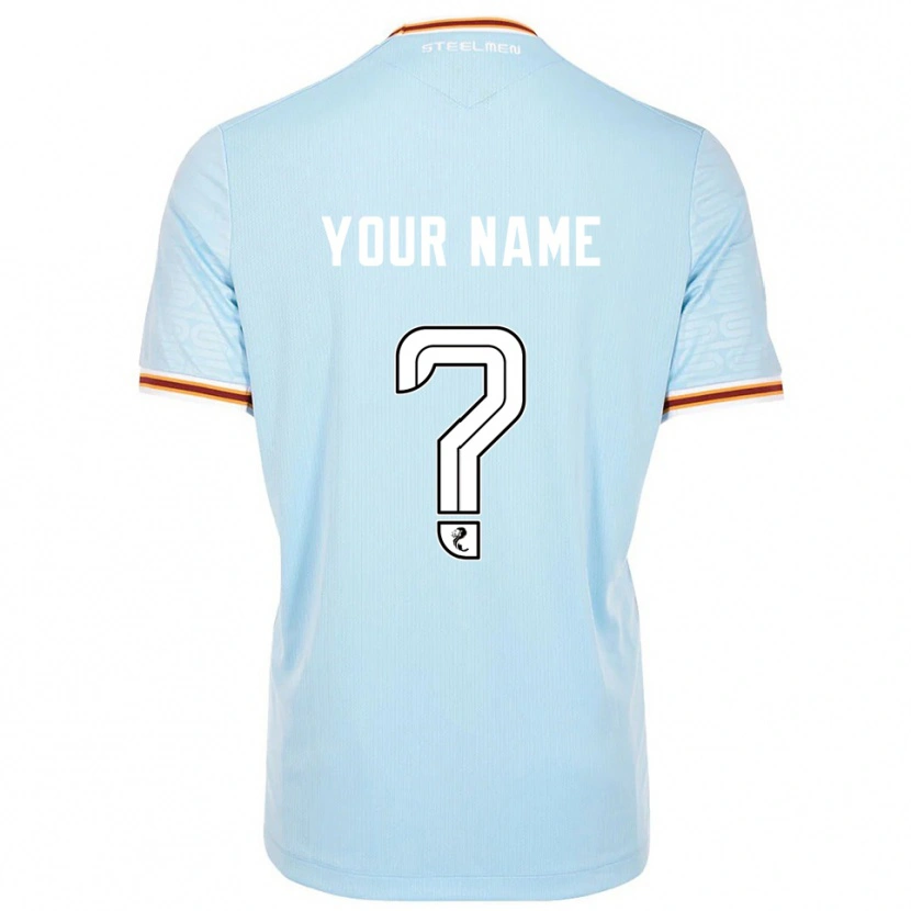 Danxen Kid Your Name #0 Sky Blue Away Jersey 2025/26 T-Shirt