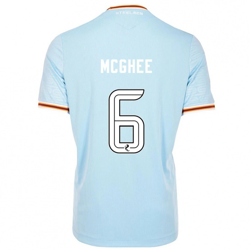 Danxen Kid Jordan Mcghee #6 Sky Blue Away Jersey 2025/26 T-Shirt
