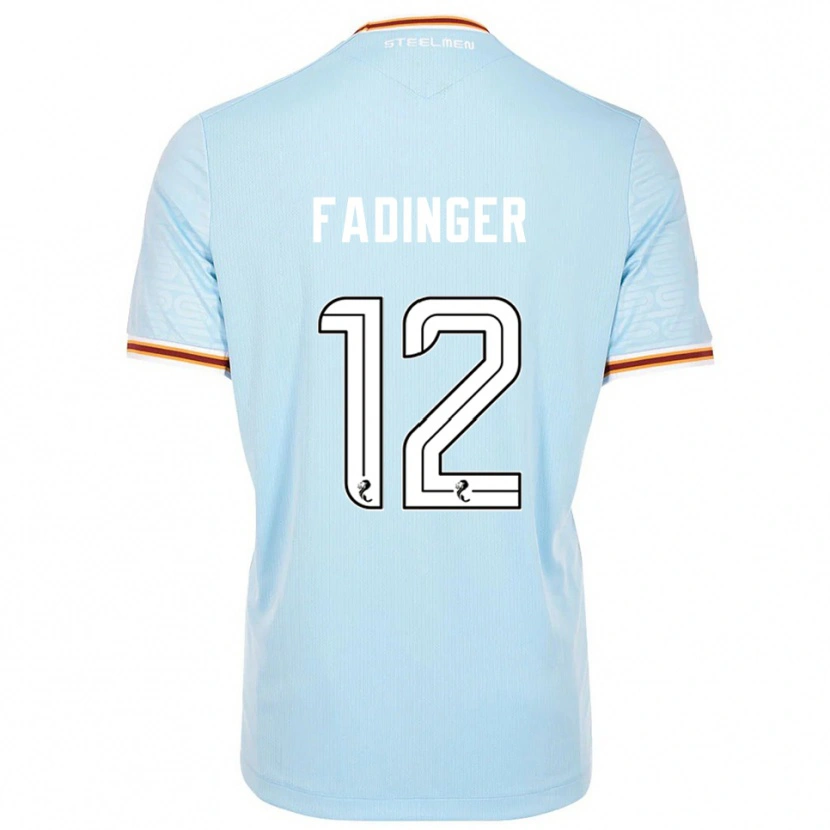 Danxen Kid Lukas Fadinger #12 Sky Blue Away Jersey 2025/26 T-Shirt
