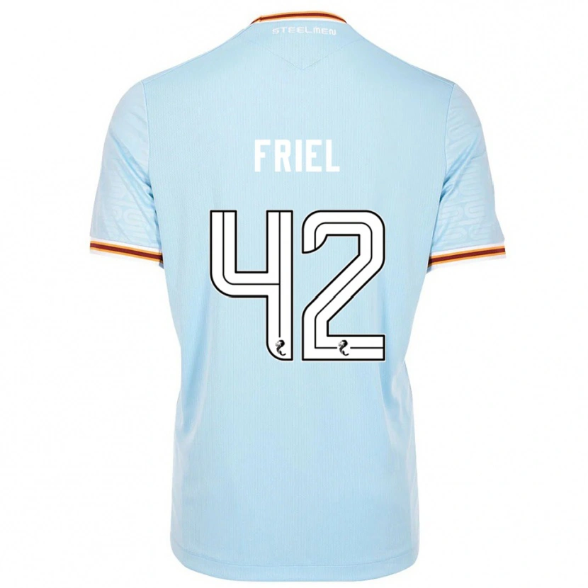 Danxen Kid Jon-Joe Friel #42 Sky Blue Away Jersey 2025/26 T-Shirt
