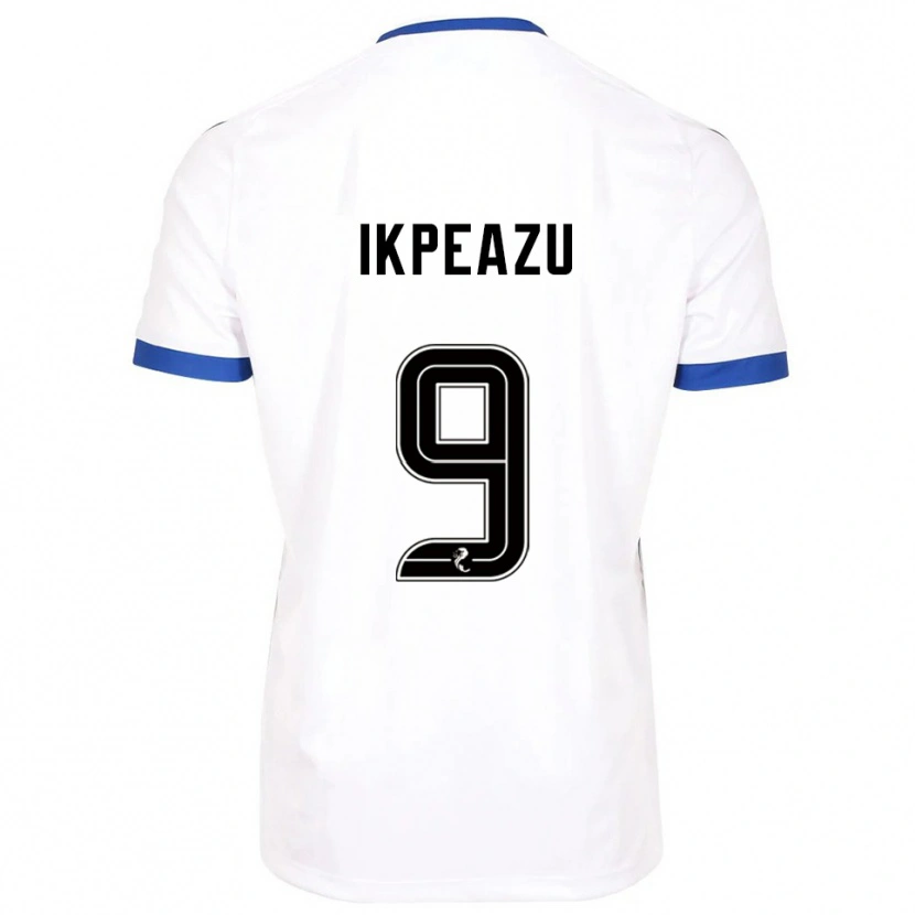 Danxen Kid Uche Ikpeazu #9 White Blue Away Jersey 2025/26 T-Shirt